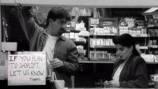 Marilyn Ghigliotti and Brian O'Halloran in Clerks