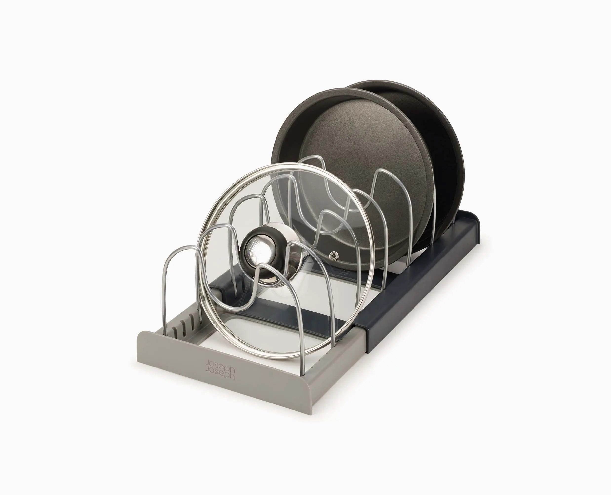 Drawerstore&amp;trade; Grey Expanding Cookware Organiser