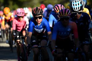 Audrey Cordon-Ragot racing for Zaaf Cycling Team at CV Feminas 2023