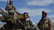 Resistance fighters in the Panjshir Valley