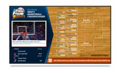 Rise Vision Offers Digital Signage Templates for March Madness News