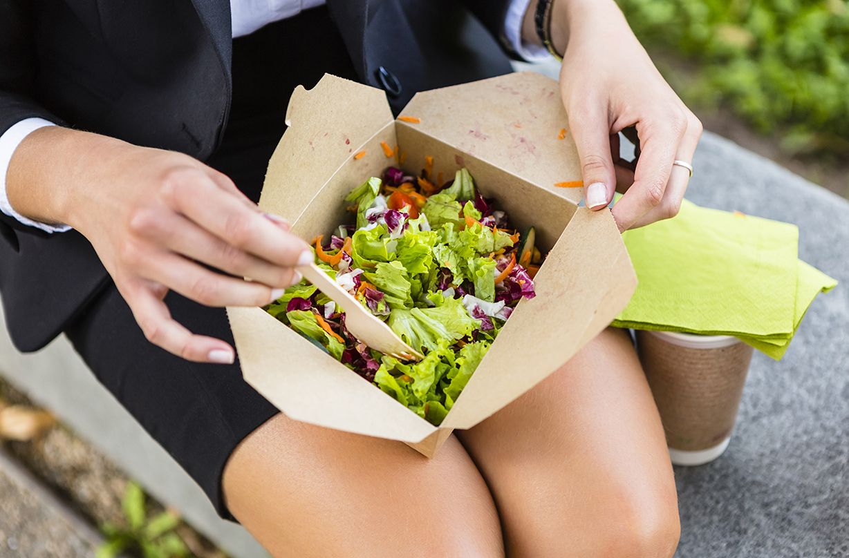 women cutting entire food groups