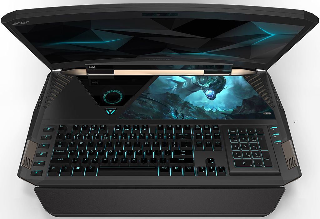 Acers Crazy Big Predator 21 X Laptop Wields A Curved Display And Two Gtx 1080s Pc Gamer 9393