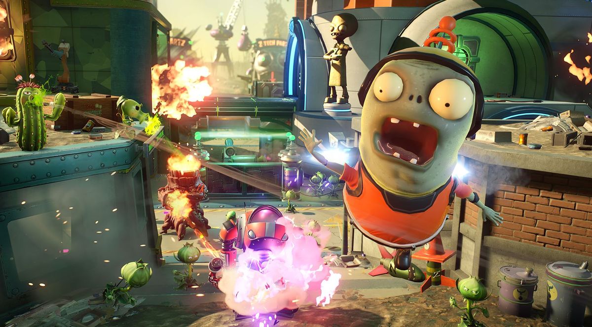 Plants vs. Zombies: Battle for Neighborville trademarked by EA | PC Gamer