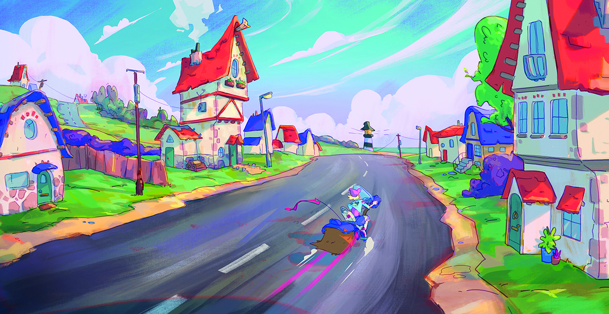 digital art community scene