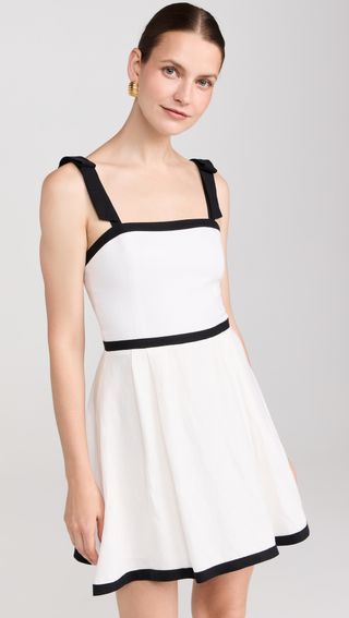 Eloisa Tie Shoulder Mini Dress