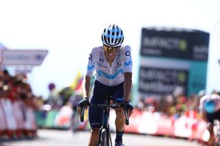 Enric Mas on stage 15 at the Vuelta a Espana