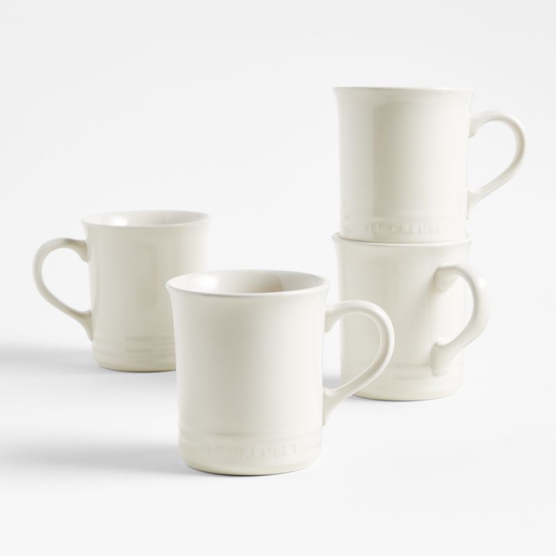 Le Creuset &amp;reg; 14-Oz. Cream Mugs, Set of 4