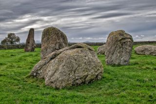 Long Meg and her Daughters, stone circle in Cumbria