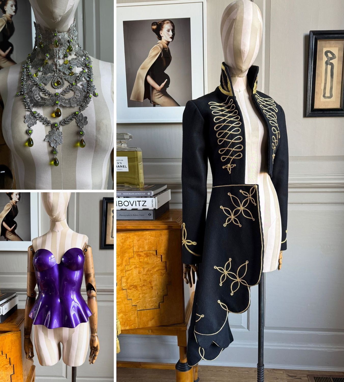 rare archival fashion items in the parisian sweet collection