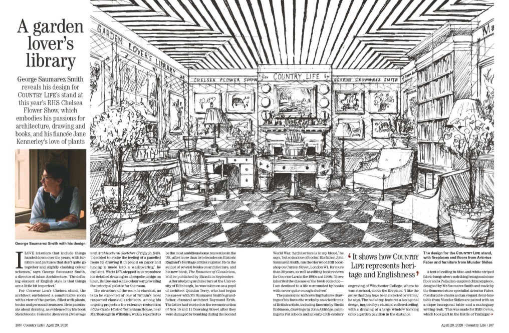 Spread from Country Life April 29, 2026