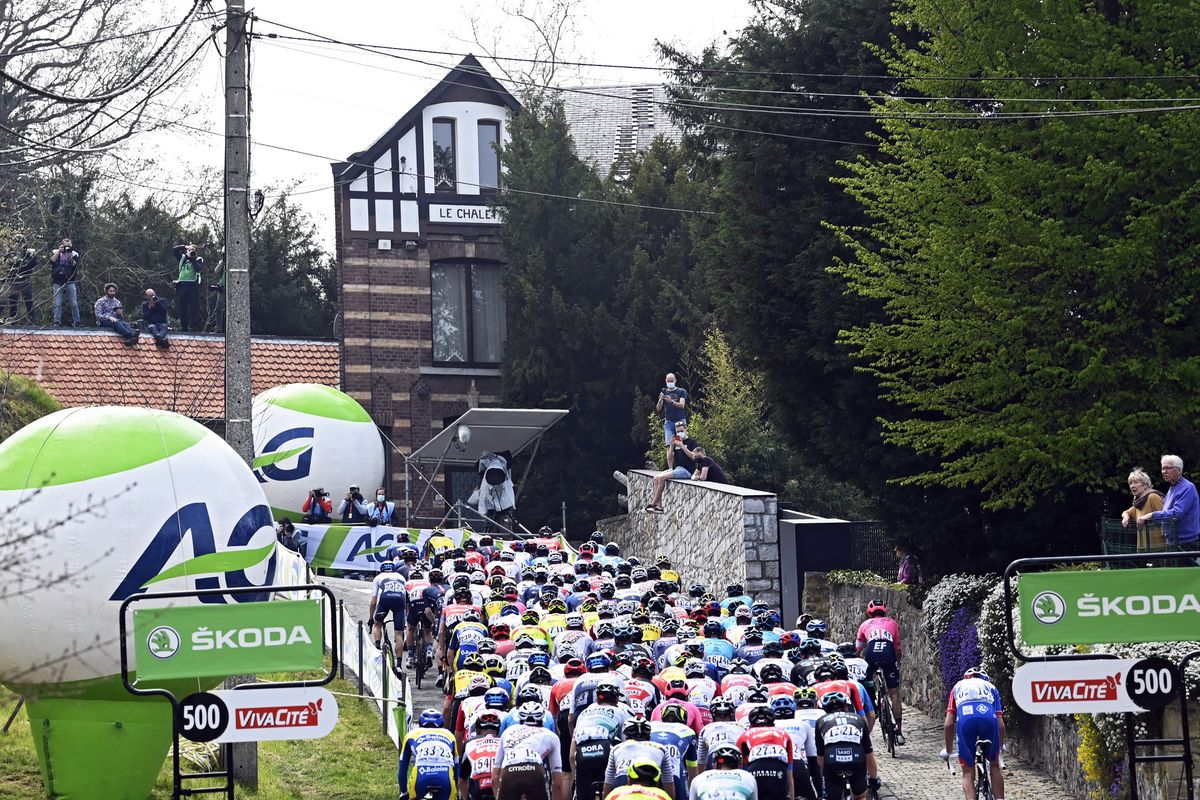 La Fleche Wallonne 2021 - 85th Edition - Charleroi - Mur de Huy 193,6 km - 21/04/2021 - Scenery - Mur de Huy - photo Nico Vereecken/PN/BettiniPhoto&Acirc;&copy;2021
