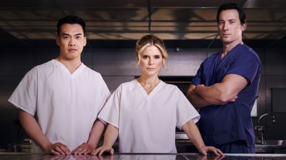 Silent Witness 2021 cast including Emilia Fox, Jason Wong and David Caves