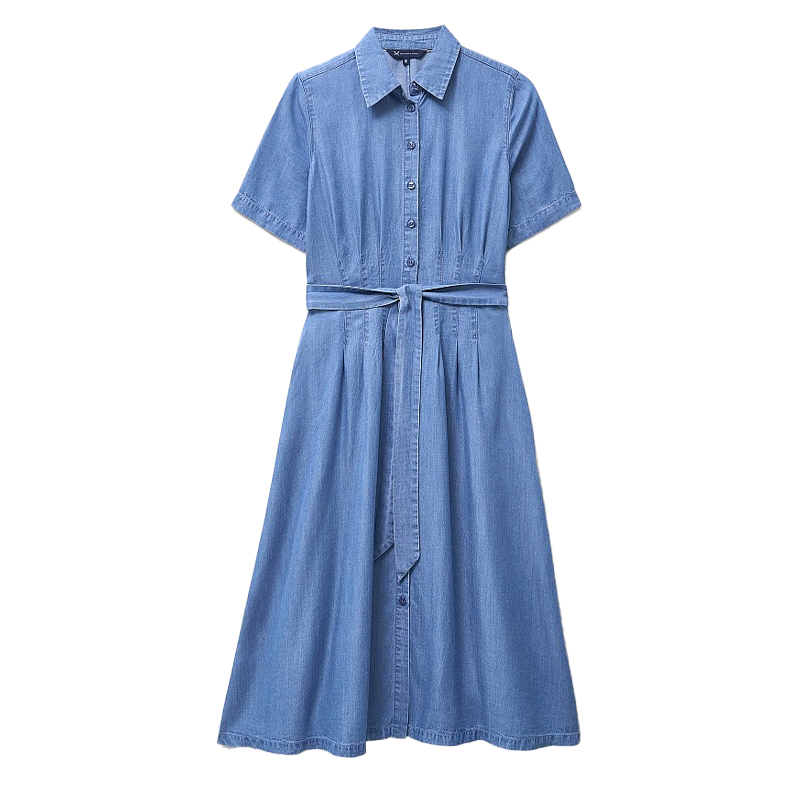 Crew Clothing denim shirt dress