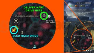 Helldivers 2 Transporting the Hard Drive to the Communications Relay