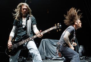 Rex Brown and Anselmo opening for Metallica in 2008