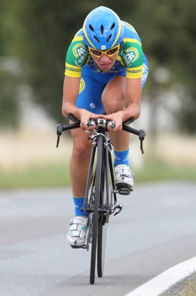 Trixi Worrack (AA Drink) was seventh fastest