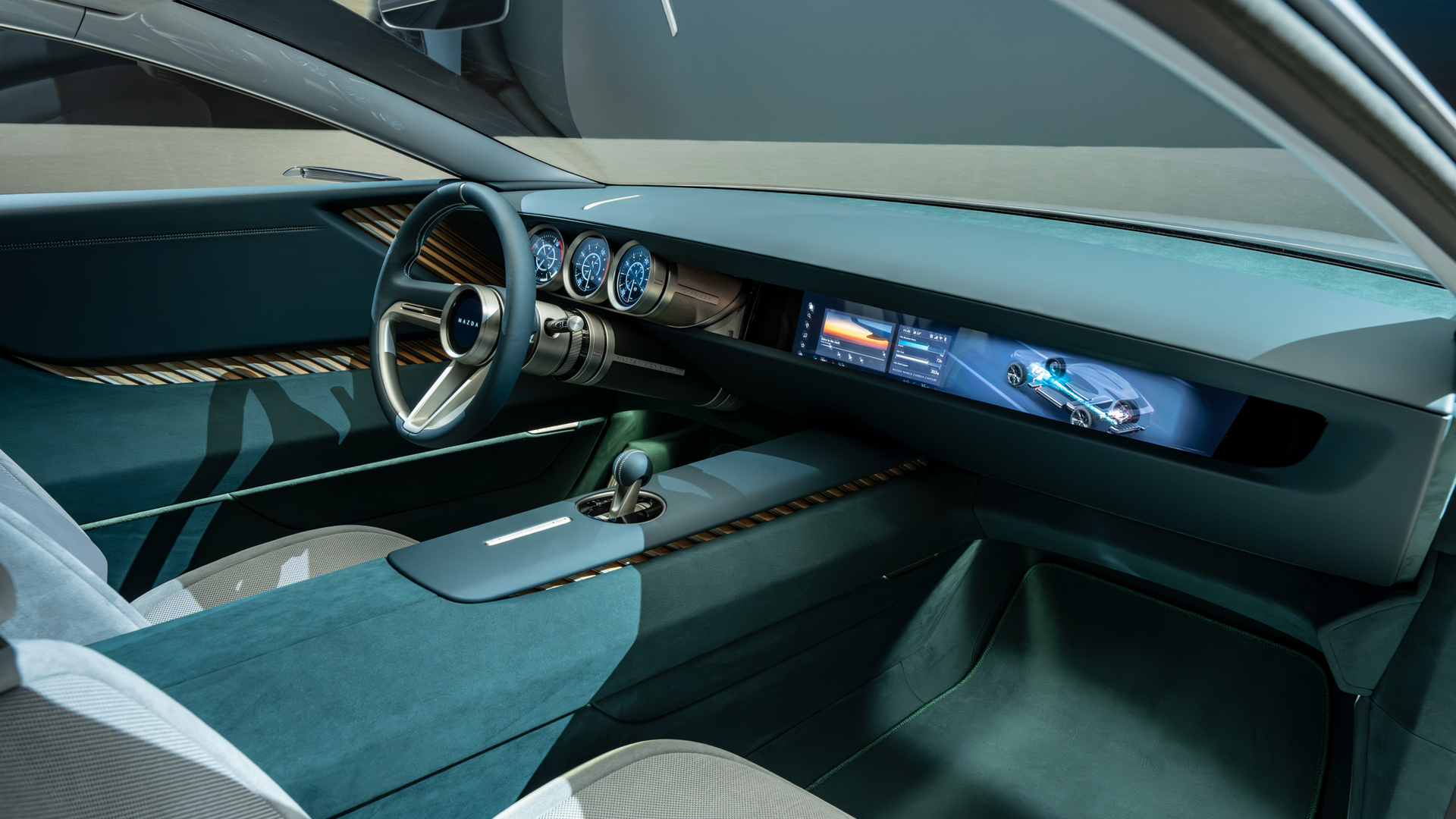 Mazda Vision X-Coupe interior