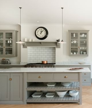 Devol grey kitchen
