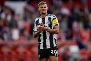 Bruno Guimaraes in action for Newcastle