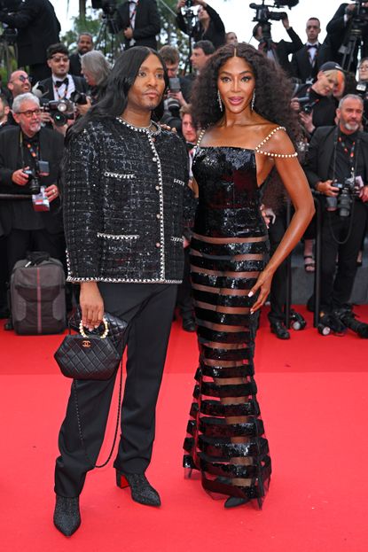 Law Roach Styles Naomi Campbell in Vintage Chanel for Cannes 2024 ...