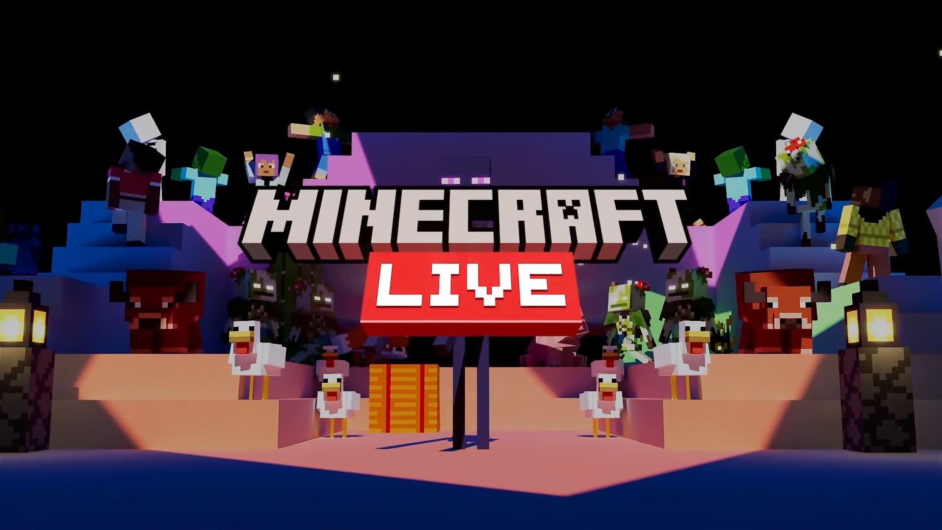 Screenshot of Minecraft Live (Mar. 2025).