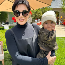 Kris Jenner and Tatum Thompson