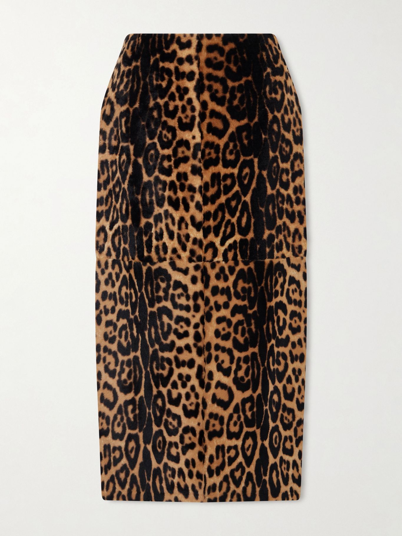 nour hammour leopard skirt