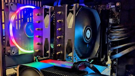 Thermalright Peerless Assassin 120 SE installed in a gaming desktop PC