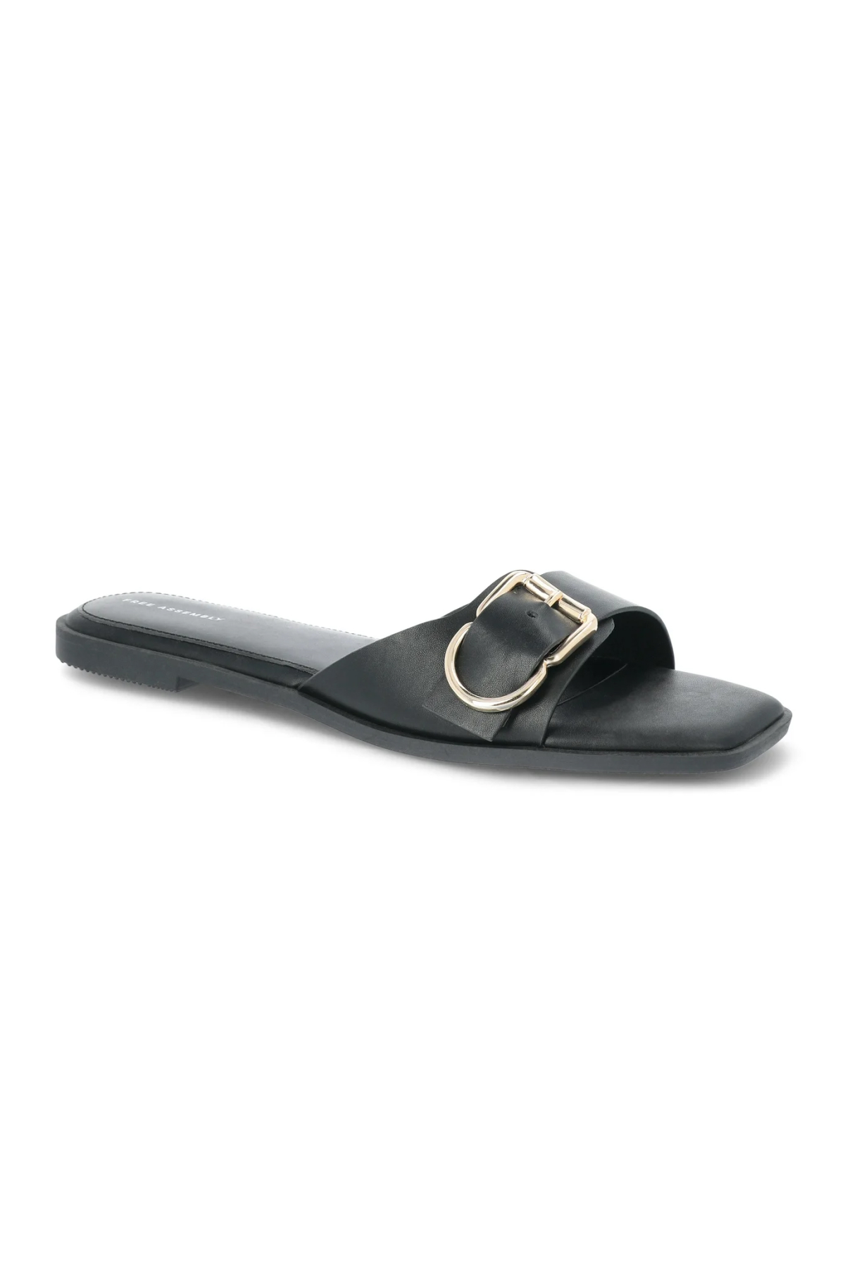 Free Assembly Women's Buckle Slide Sandals, Sizes 6-11