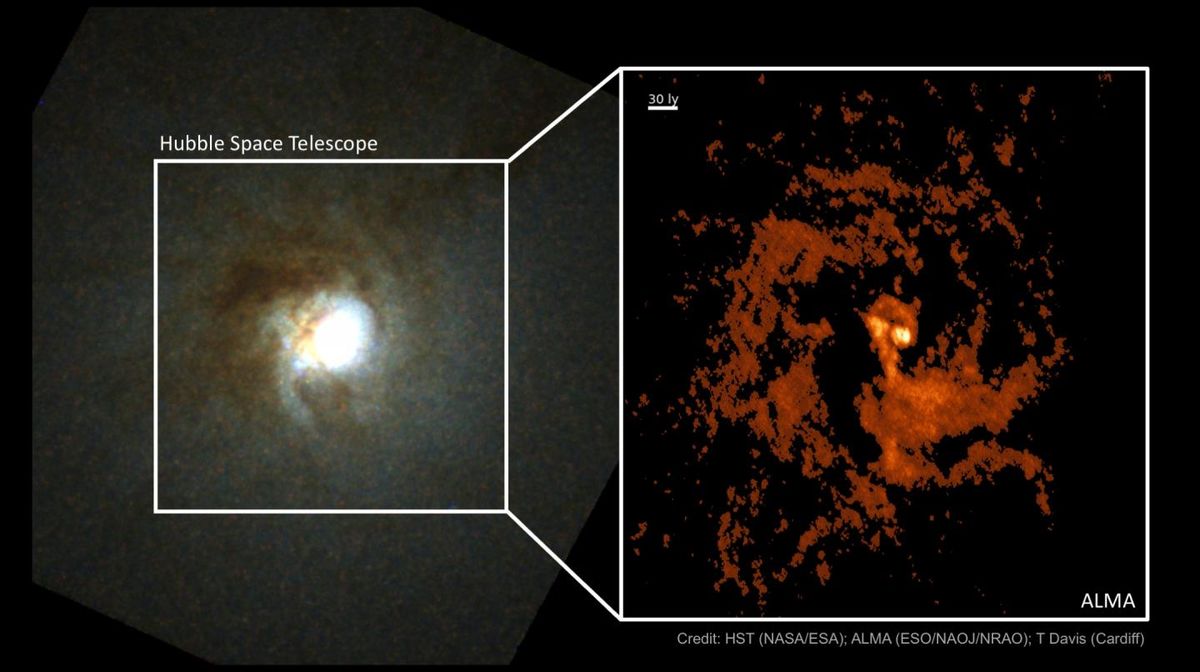 Origin of 'Mirach's Ghost' perplexes black hole scientists