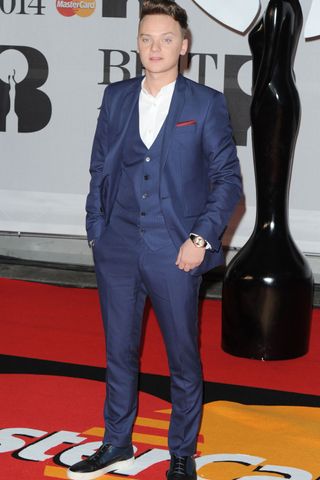 Conor Maynard at the Brit Awards 2014