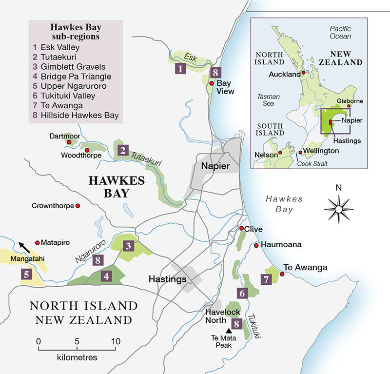 Hawke's Bay map