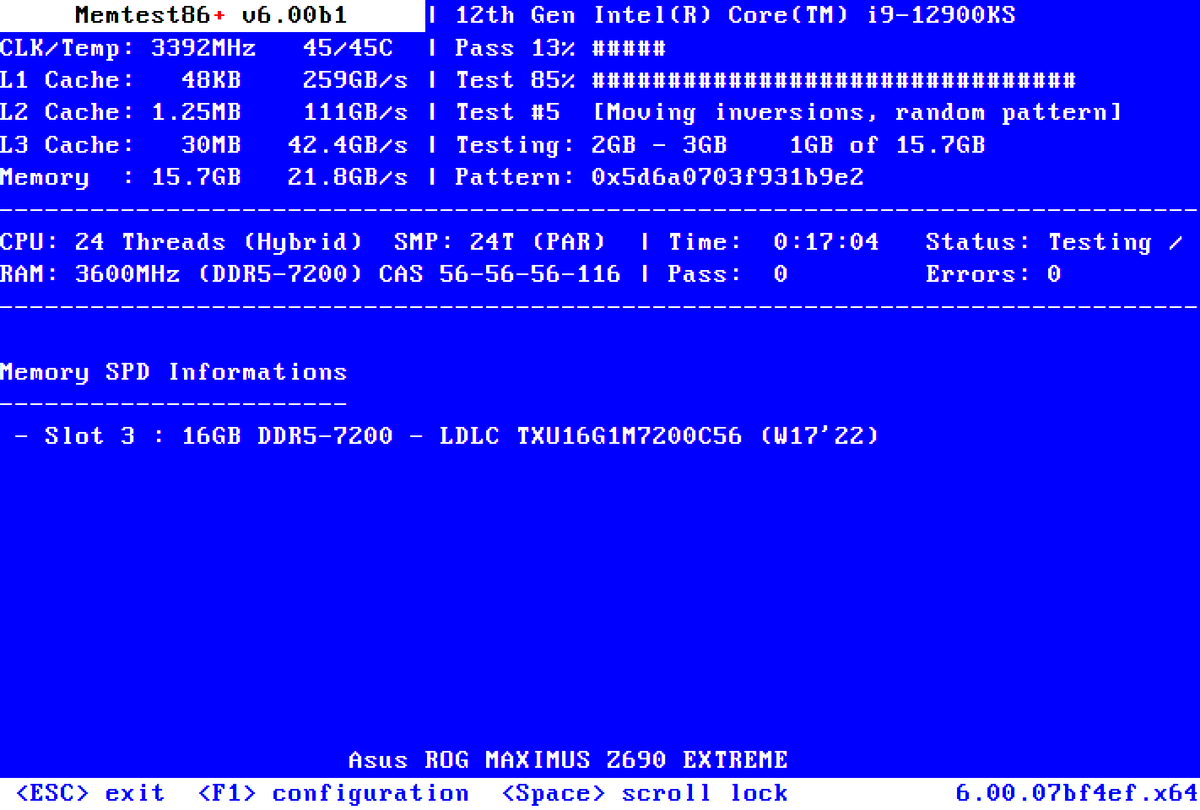 Memtest86+ Is Back! New Version Released After 9 Years