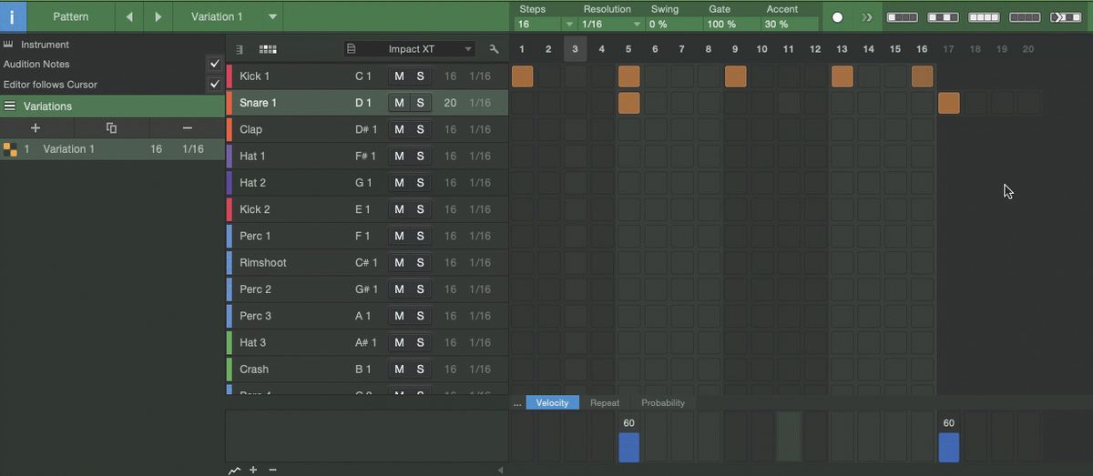Studio One Pattern How to step sequence polymetric drums using Studio One's Patterns ...