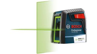 Product shot of the Bosch GLL40-20G, one of the best laser levels