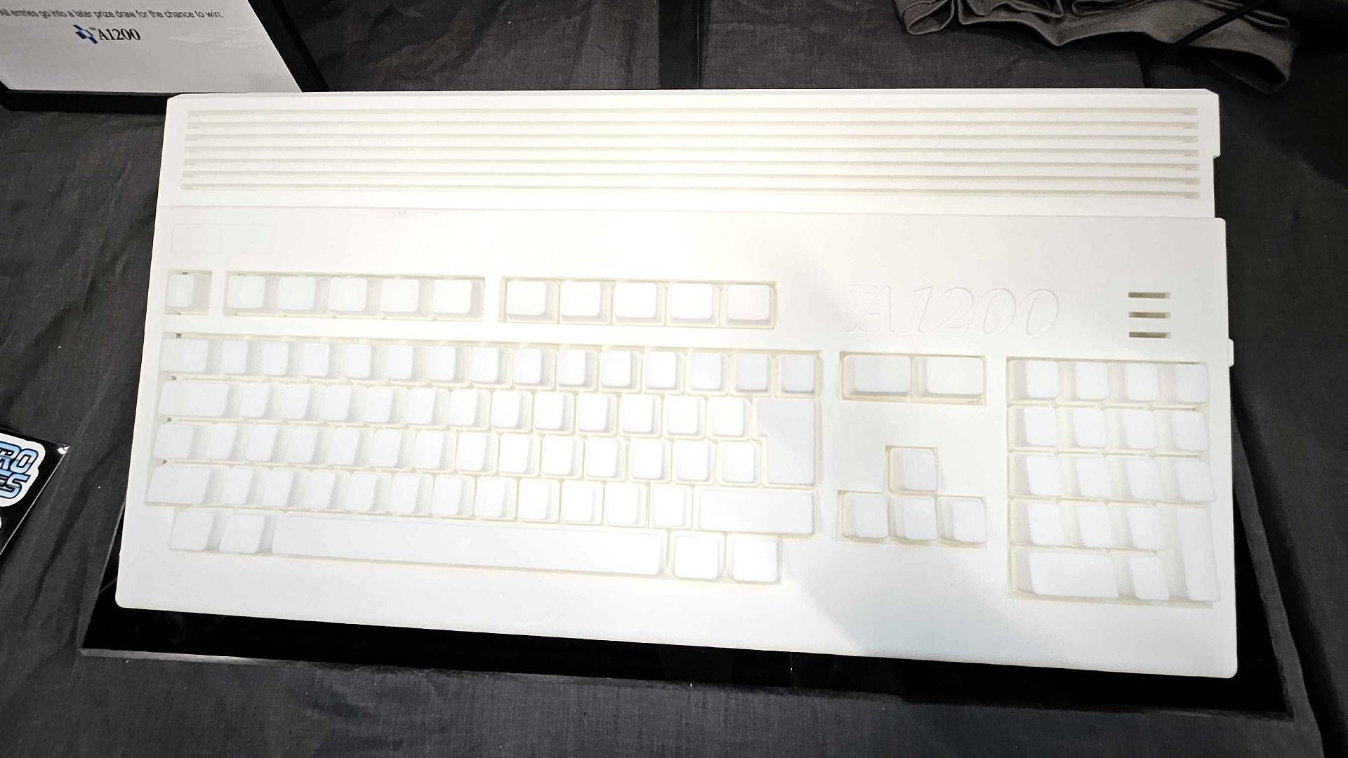 A full-size Amiga 1200 remake is hiding out at Gamescom, and it