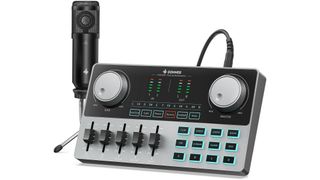 Podcast Kit Music Production Equipment with Audio Interface/Soundboard and microphone