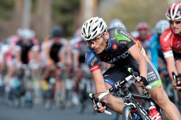 Freddie Rodriguez (Exergy) getting ready for the sprint.