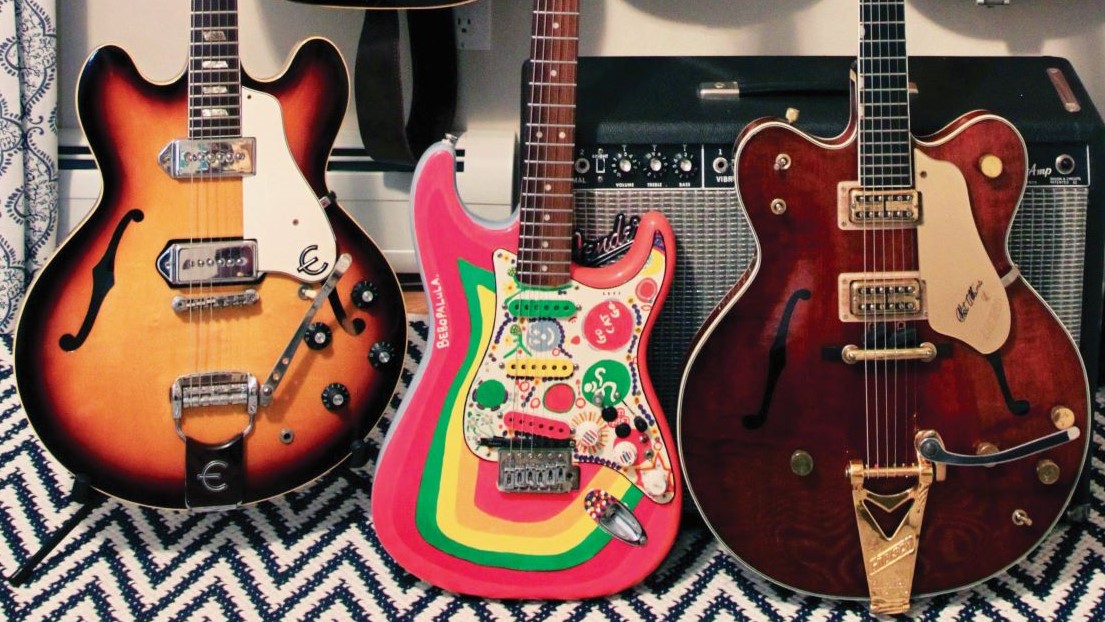 Guitars used store by the beatles