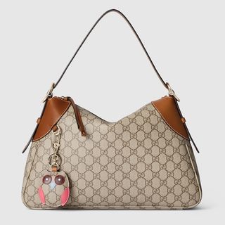 Gg Emblem Large Shoulder Bag