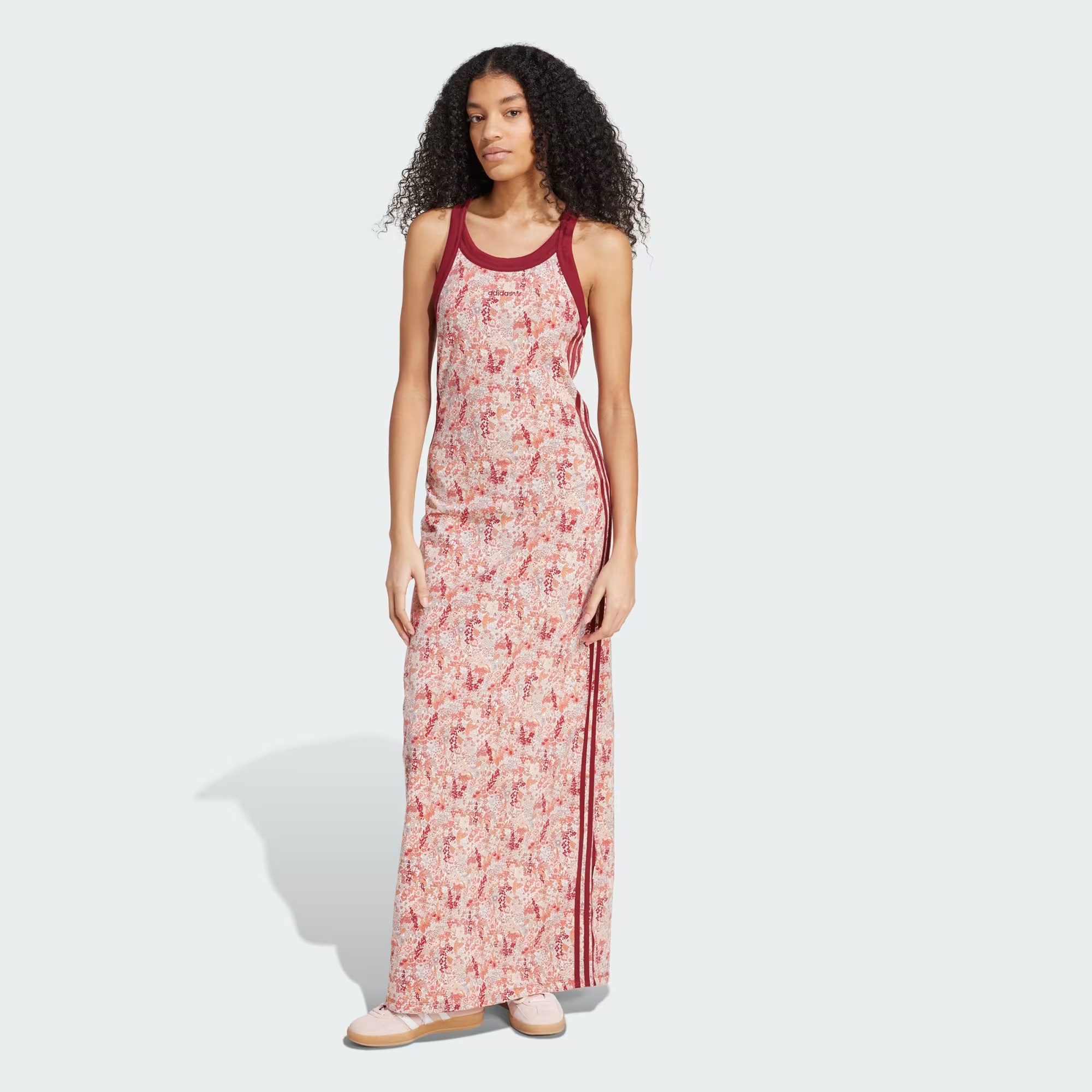 adidas, Adidas Originals X Liberty London Tonal Maxi Dress
