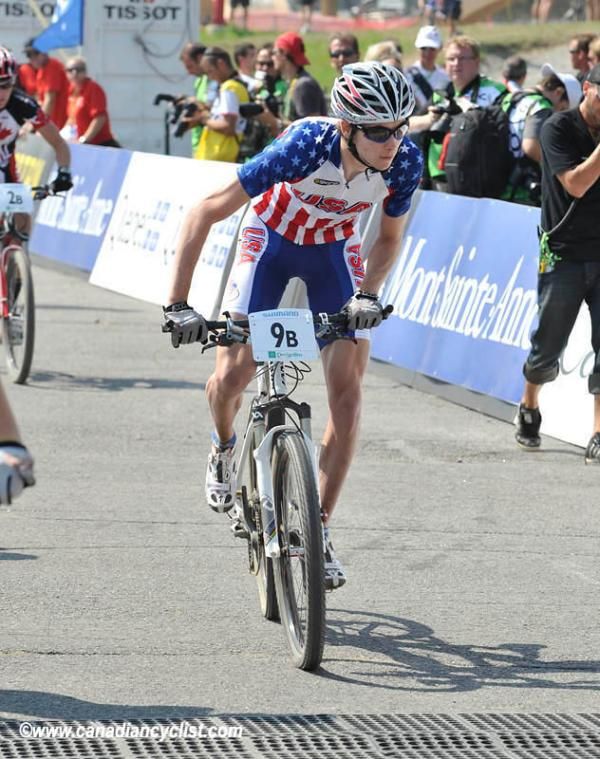 USA's Robbie Squire sets off