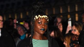 Lupita Nyong'o, author of Sulwe, attends the Louis Vuitton Show during Paris Fashion Week's Womenswear Fall/Winter 2020/2021 show on March 03, 2020.