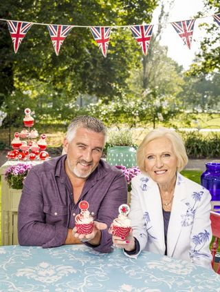 Bake Off judges Paul Hollywood and Mary Berry