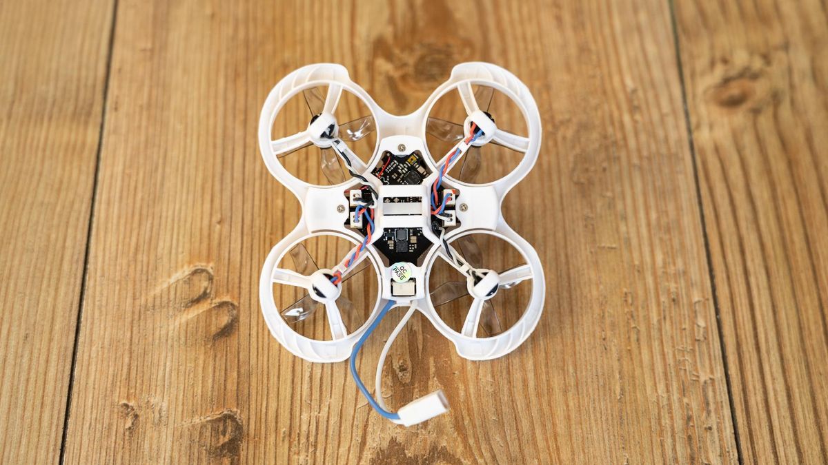BetaFPV Cetus Lite FPV Kit- view from bottom.