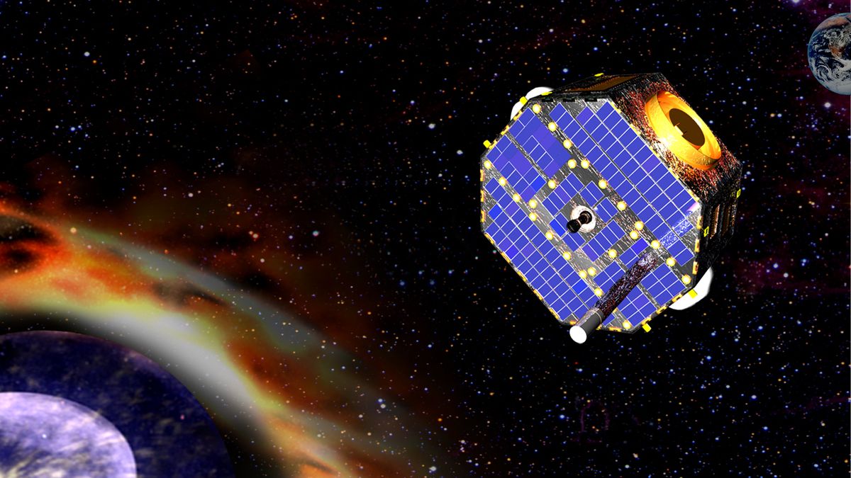 NASA's IBEX spacecraft bounces abet from glitch to peek edge of solar machine thumbnail