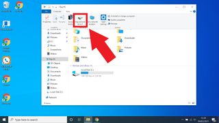 Mapping a network drive in Windows 10 - select map network drive