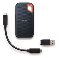 SanDisk Extreme | 2TB | USB 3.2 Gen2 | 1,050 MB/s read | 1,000 MB/s write | $459.99