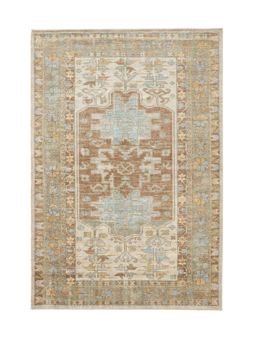 Arlet Hand-Knotted Wool Rug, 5' x 8'